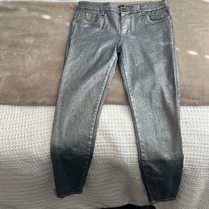 Silver jeans